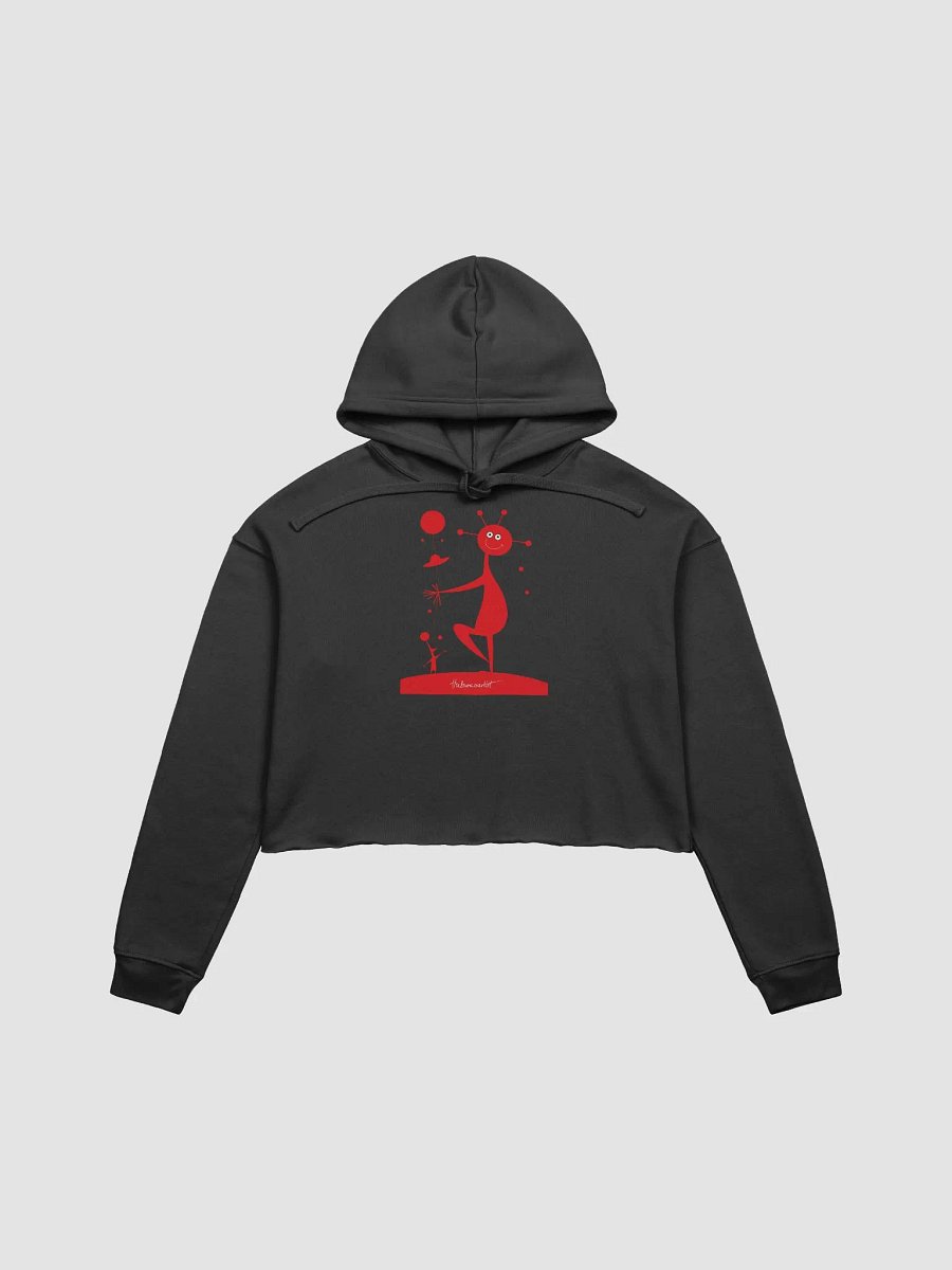 Bella+Canvas Fleece Crop Hoodie product image (4)