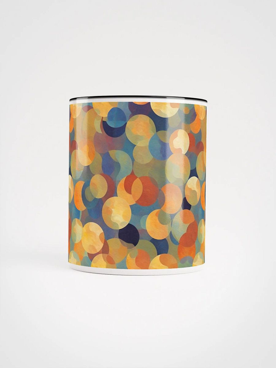 Coffee Mug with Color Inside - Modern Boho Watercolor Spheres product image (39)