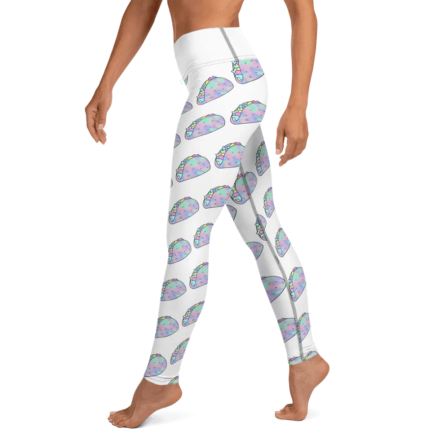 Shiny Taco All-Over Yoga Leggings product image (5)