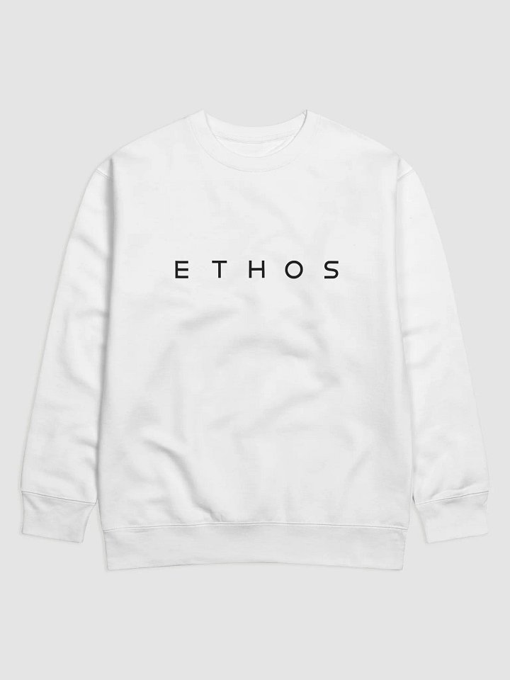 Ethos sweatshirt (white) product image (1)