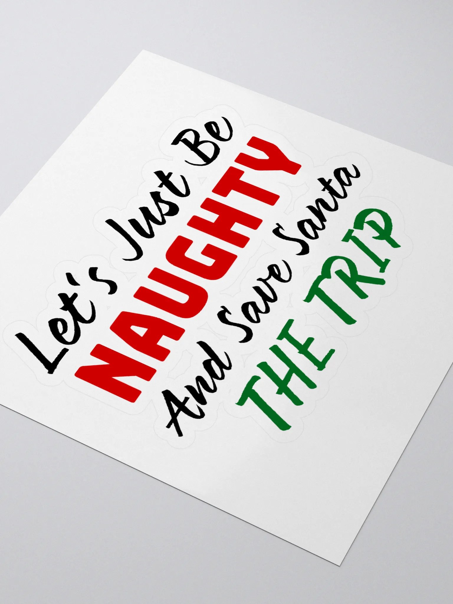 Save Santa the Trip Sticker product image (3)