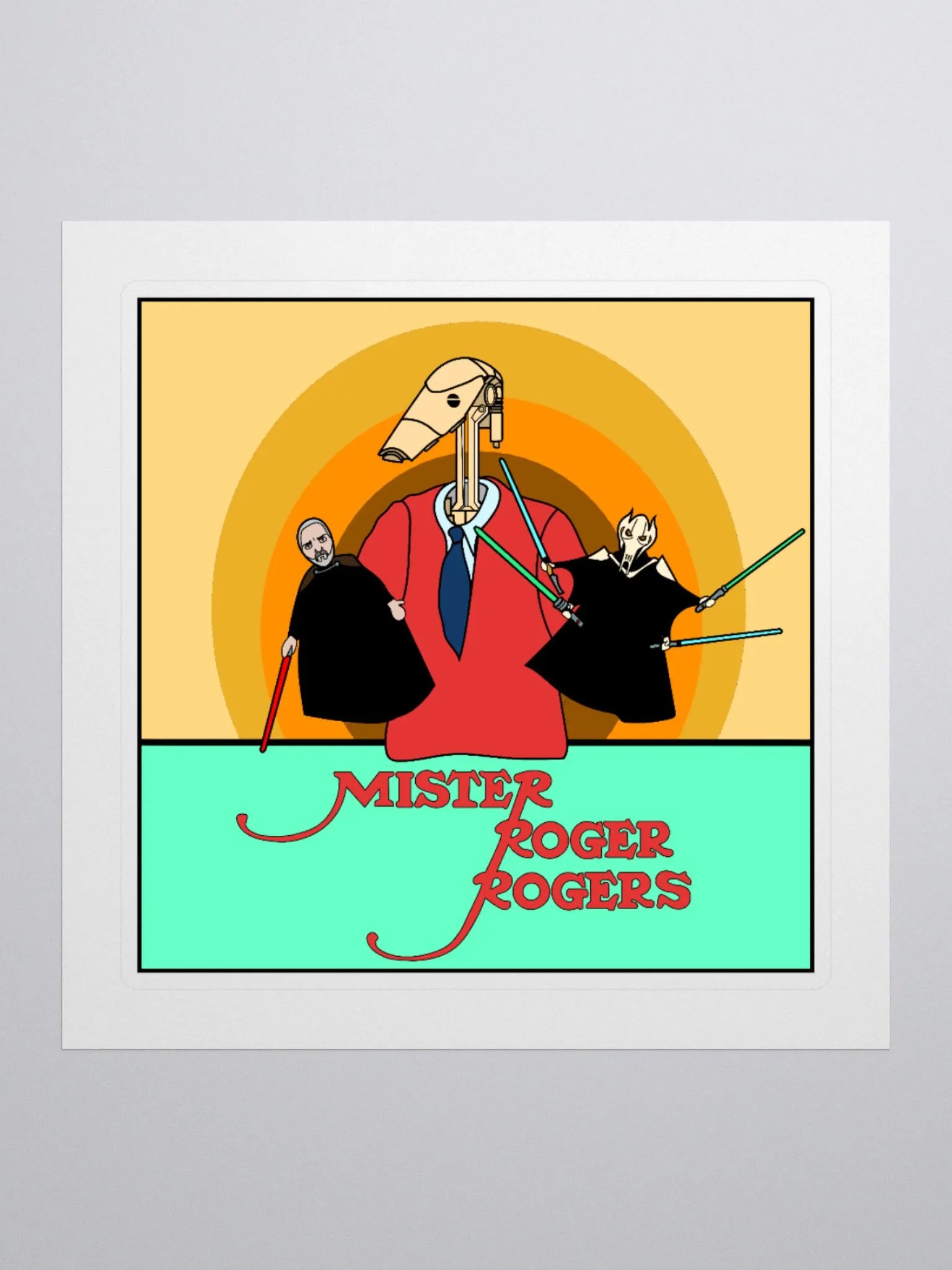 Mister Roger Rogers Sticker product image (2)