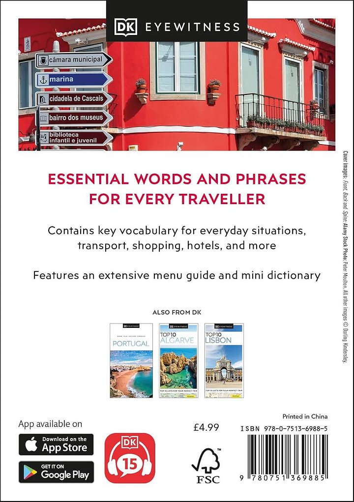 Portuguese Phrase Book (Eyewitness Travel Guides Phrase Books) product image (2)