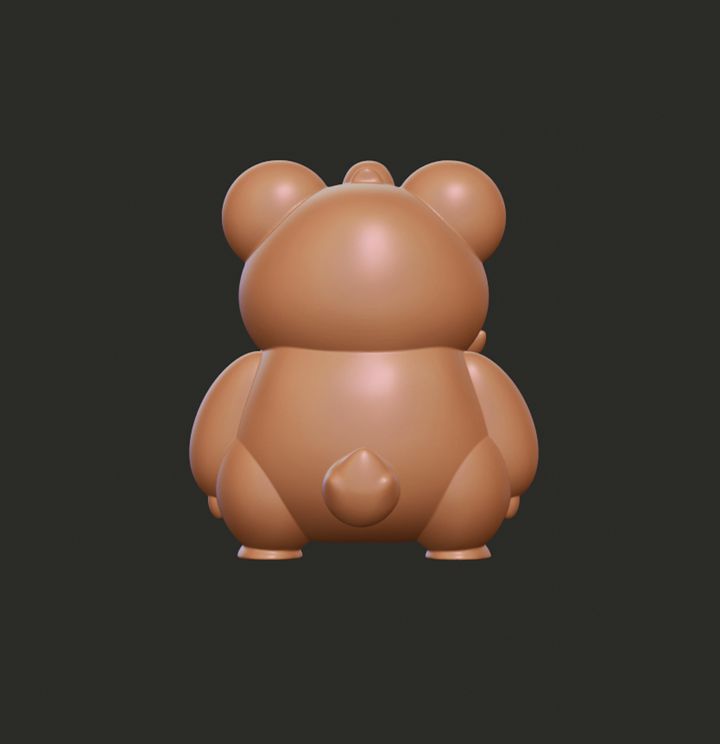 Angry Panda STL product image (2)