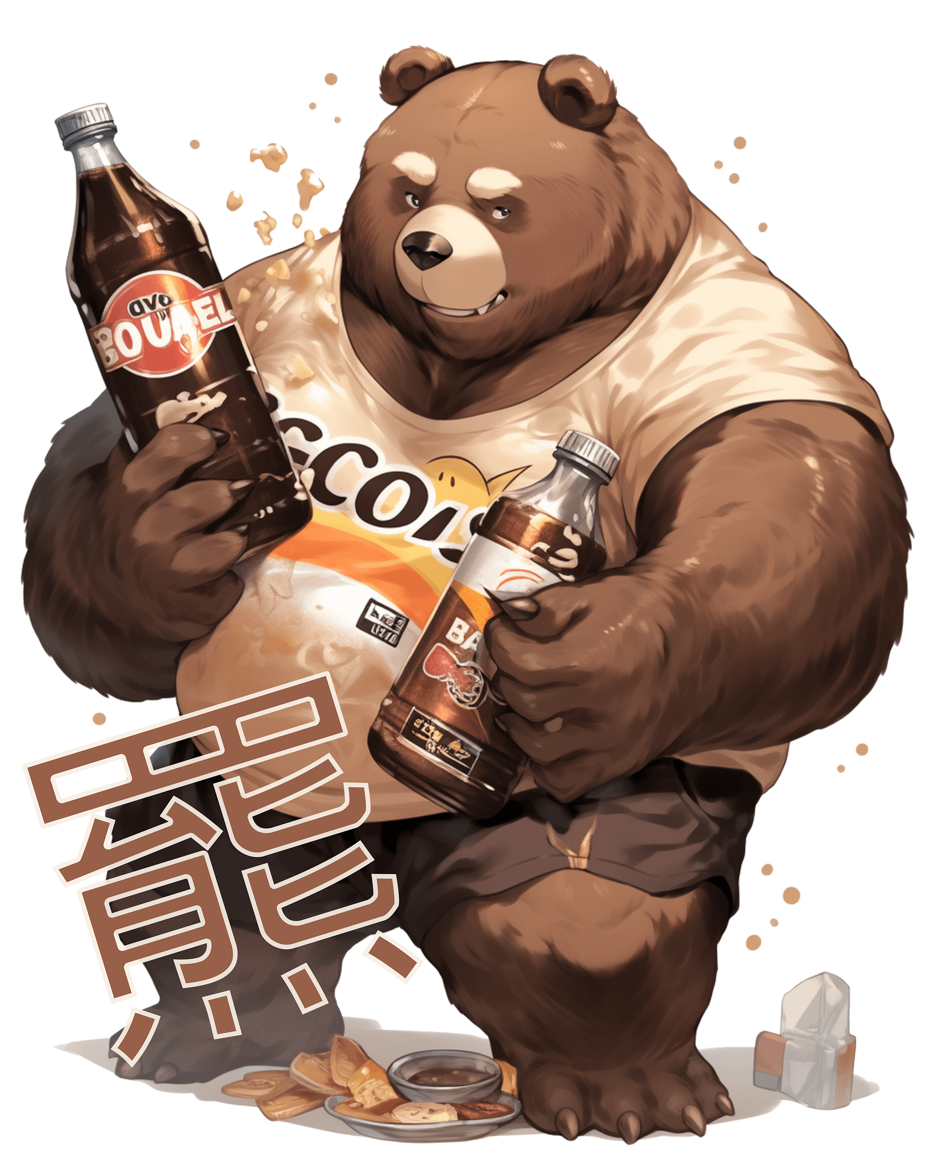 Higuma Masukotto - Soda - Hoodie product image (7)