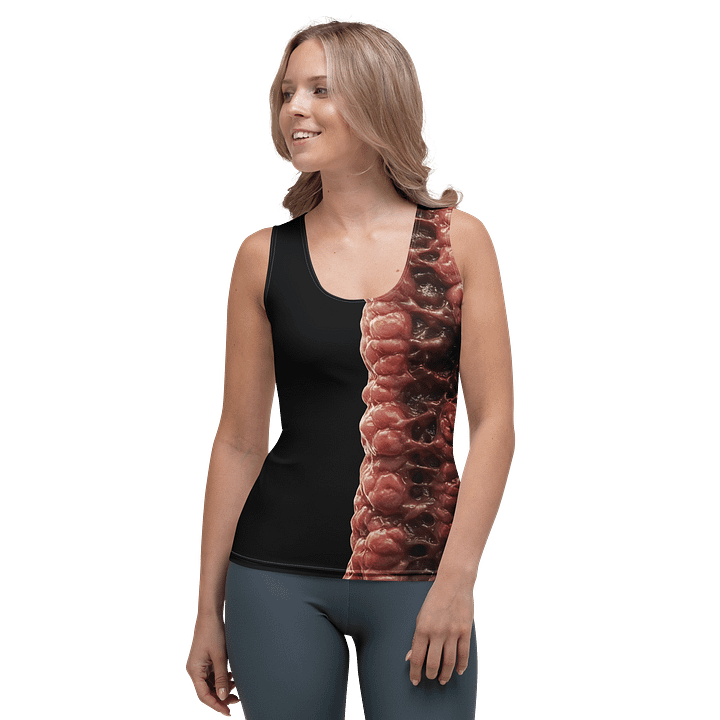 P as in president fragmented tank top product image (1)