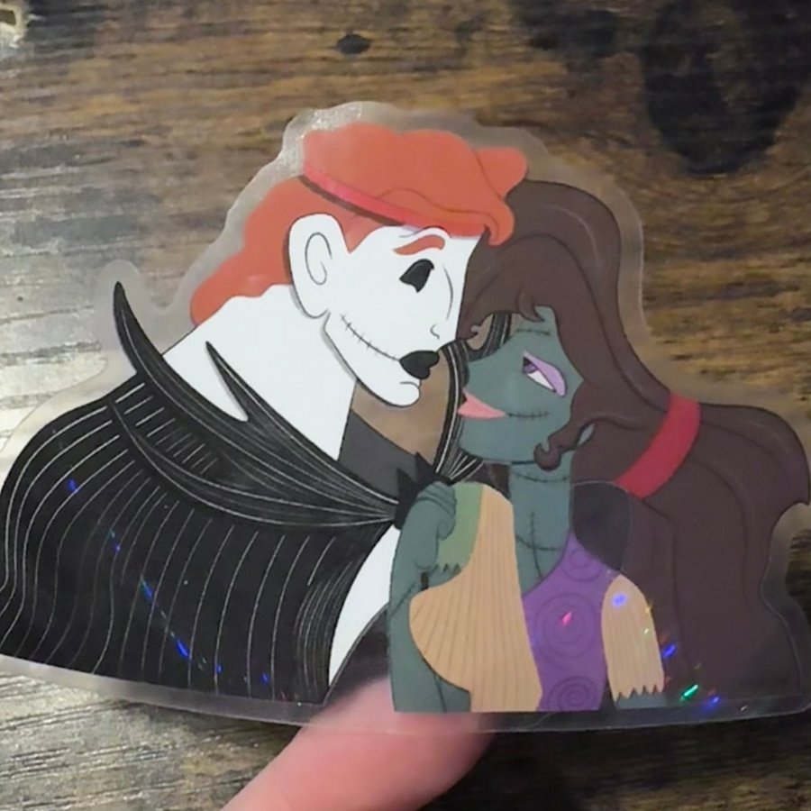 Hercules/NBC Mashup Clear Sticker product image (2)