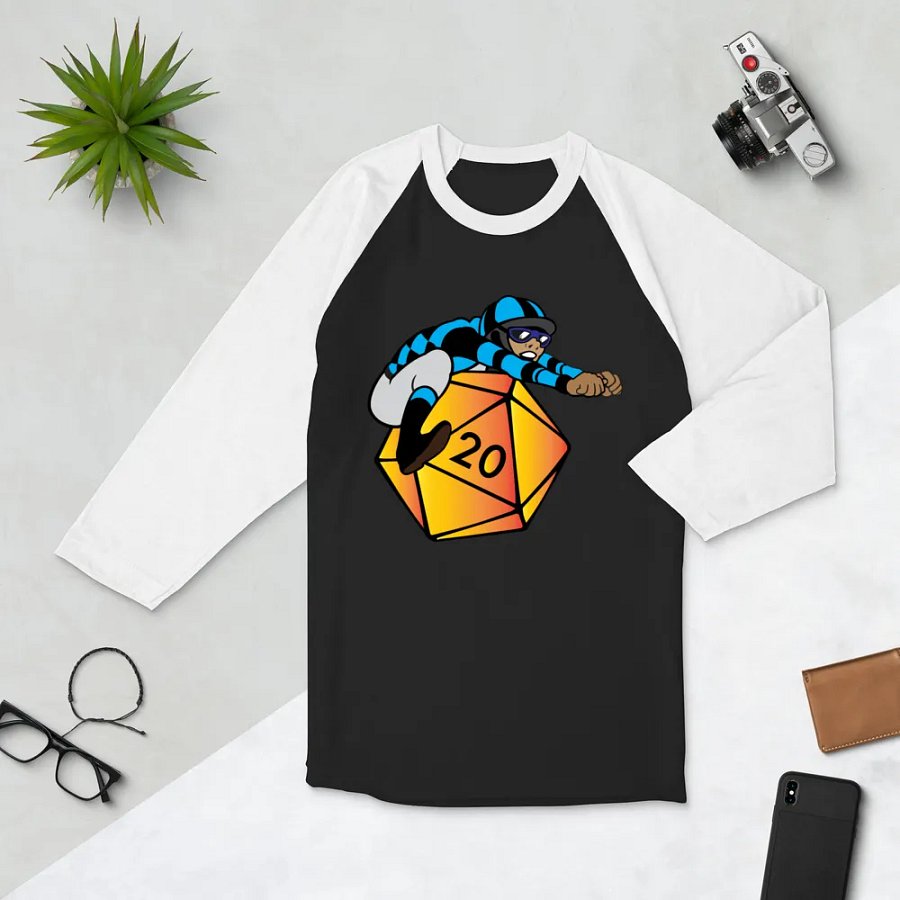 Dice Jockeys Raglan Tee product image (15)