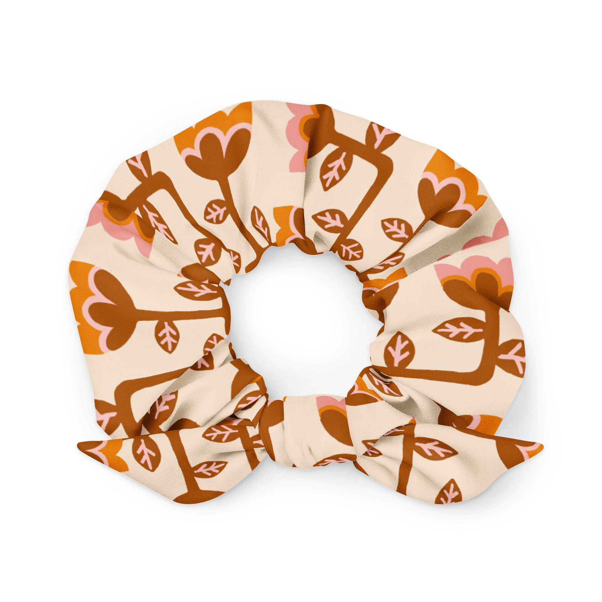 Retro Florals All-Over Print Scrunchie product image (1)