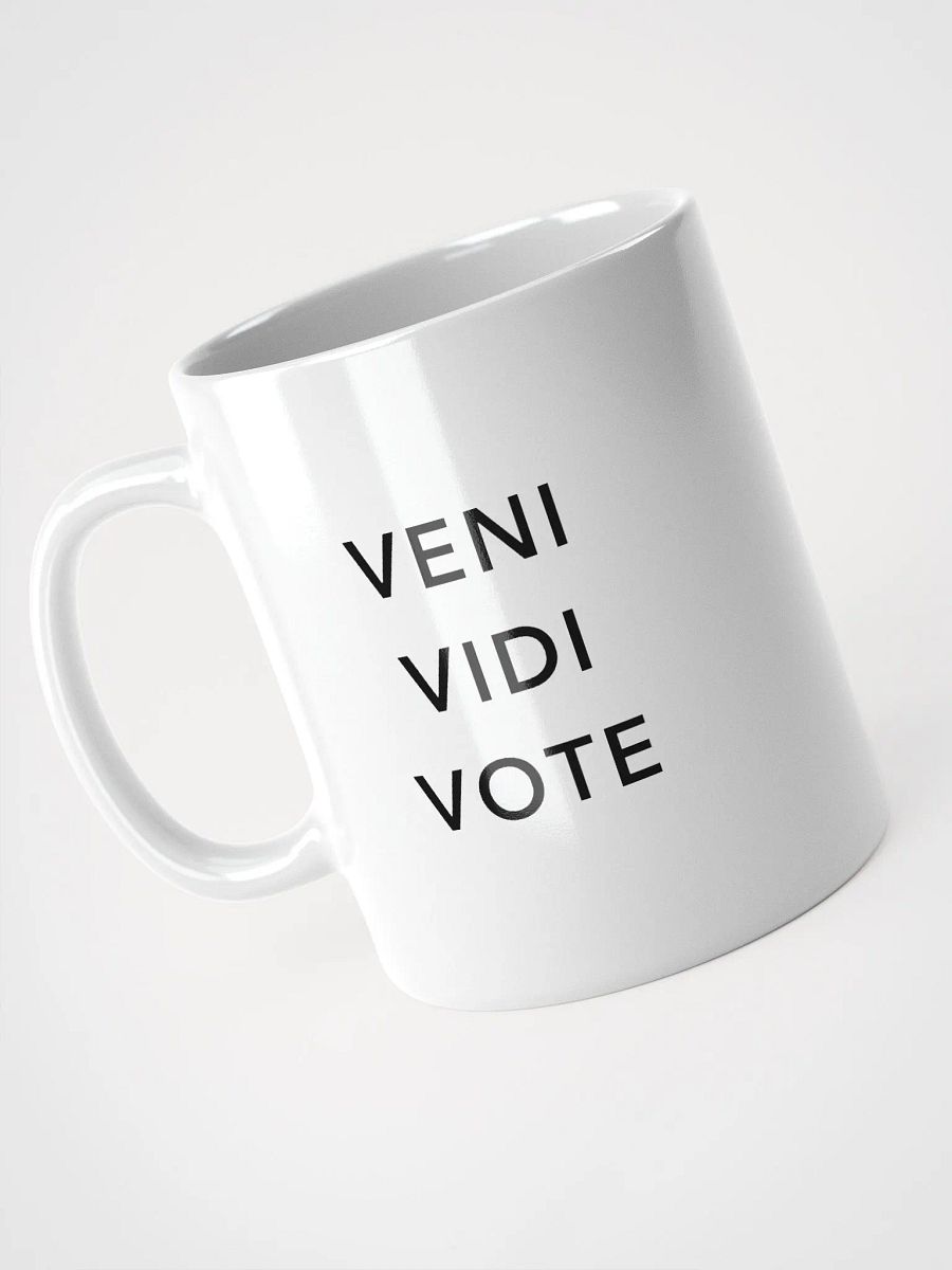White - Veni, Vidi, Vote Mug product image (1)