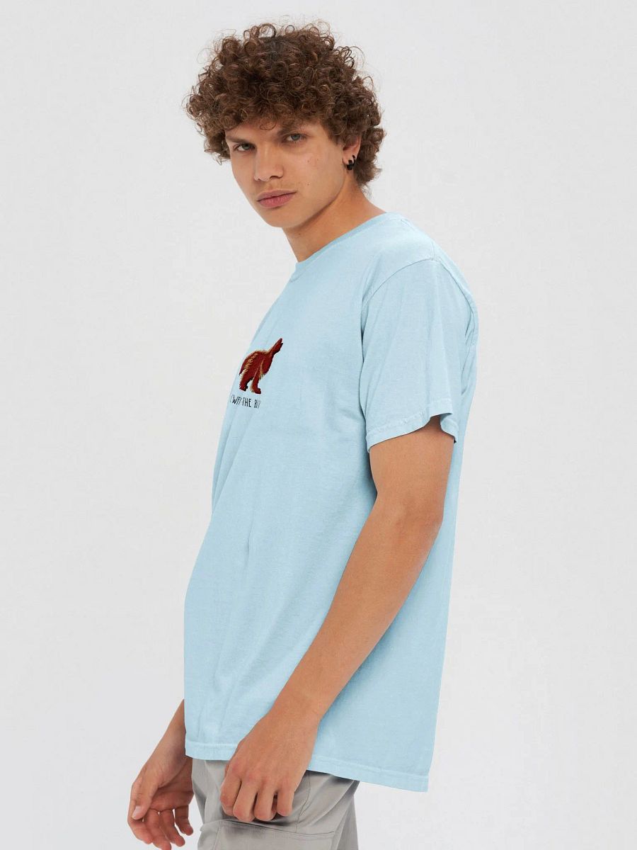 Newfie on the Block T-Shirt(Embroidered) of a Newfoundland(Brown) product image (9)
