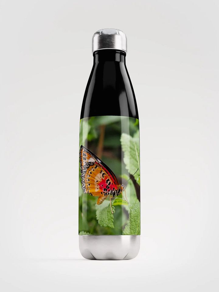 Lacewing Tropical Butterfly Stainless Steel Water Bottle product image (2)