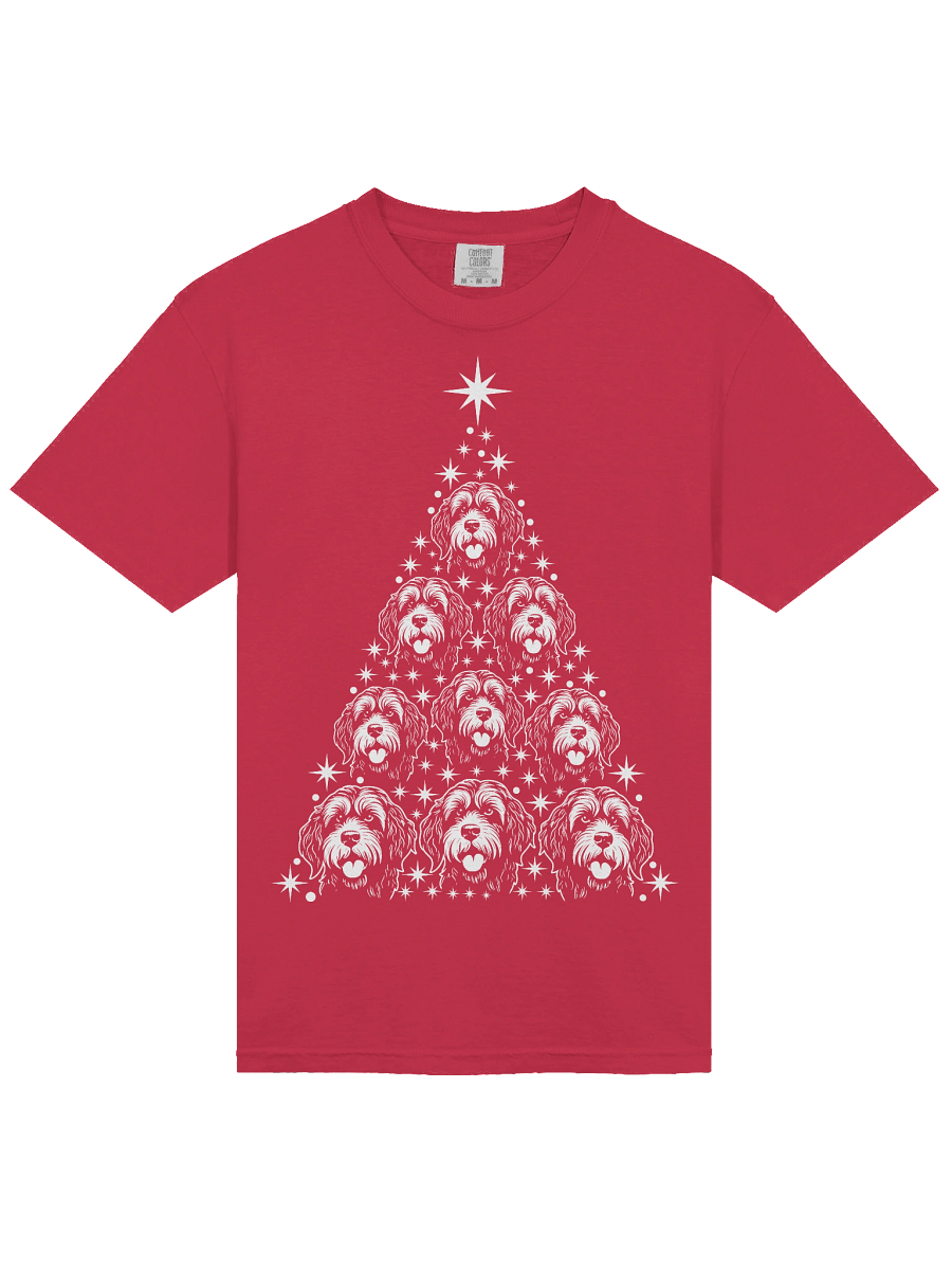 Portuguese Water Dog Christmas Tree T-Shirt product image (33)