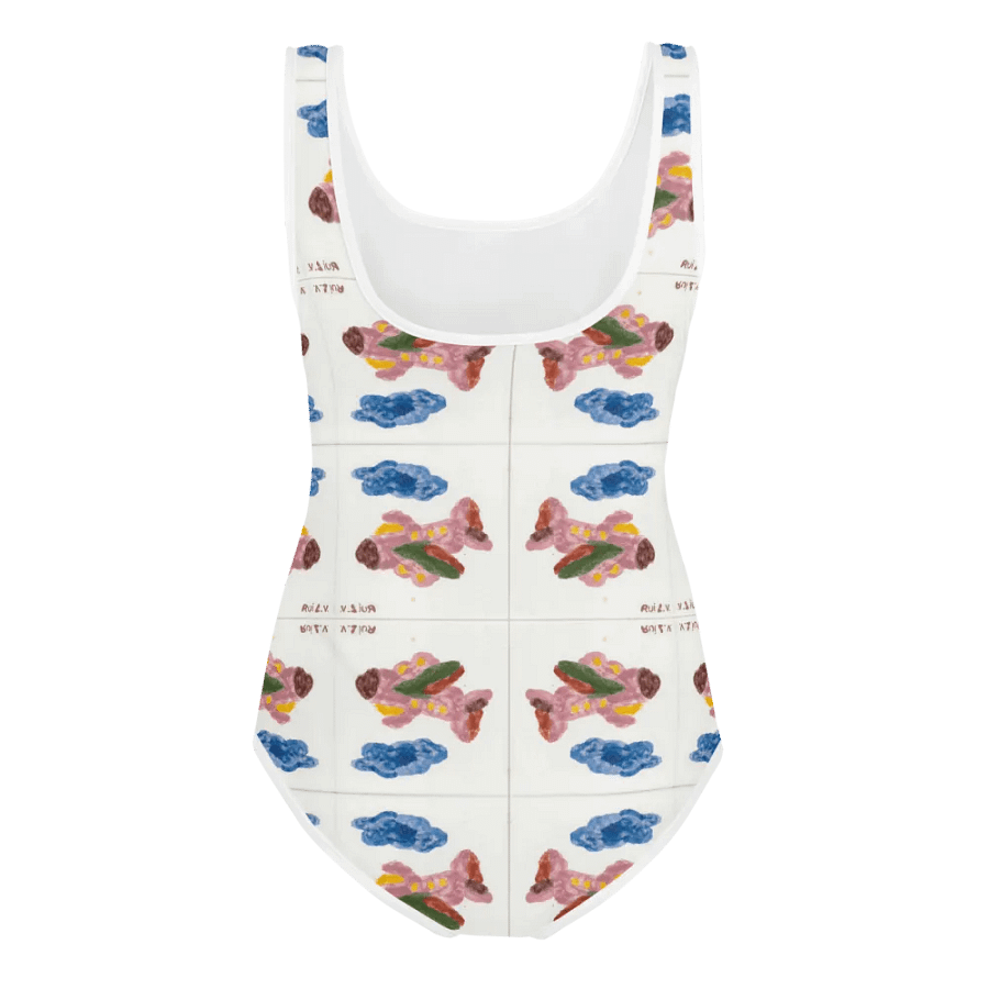 Kid Airplane (All-Over Print Youth Swimsuit) product image (3)