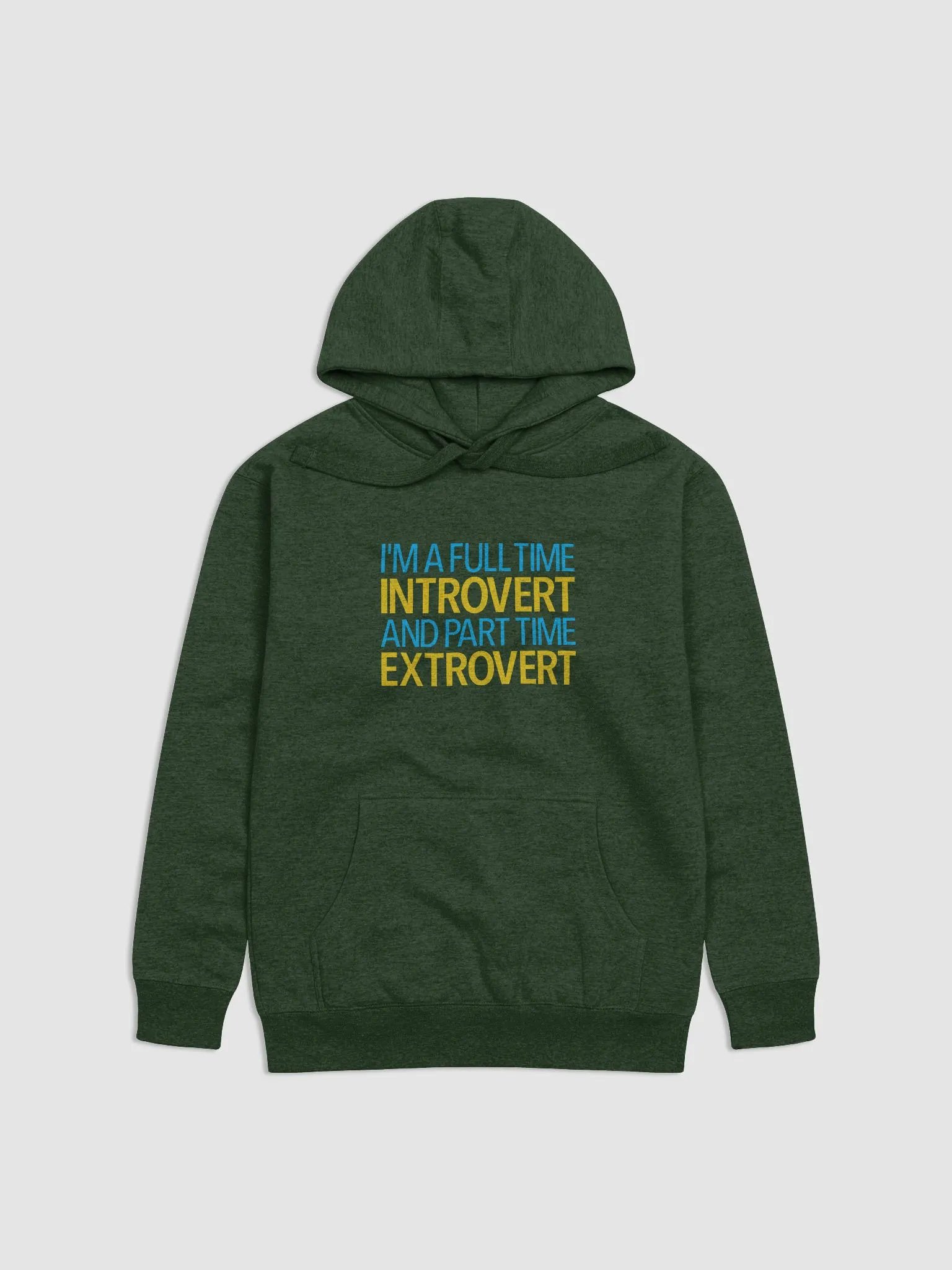 I'm A Full Time Introvert And Part Time Extrovert Unisex Premium Hoodie product image (13)