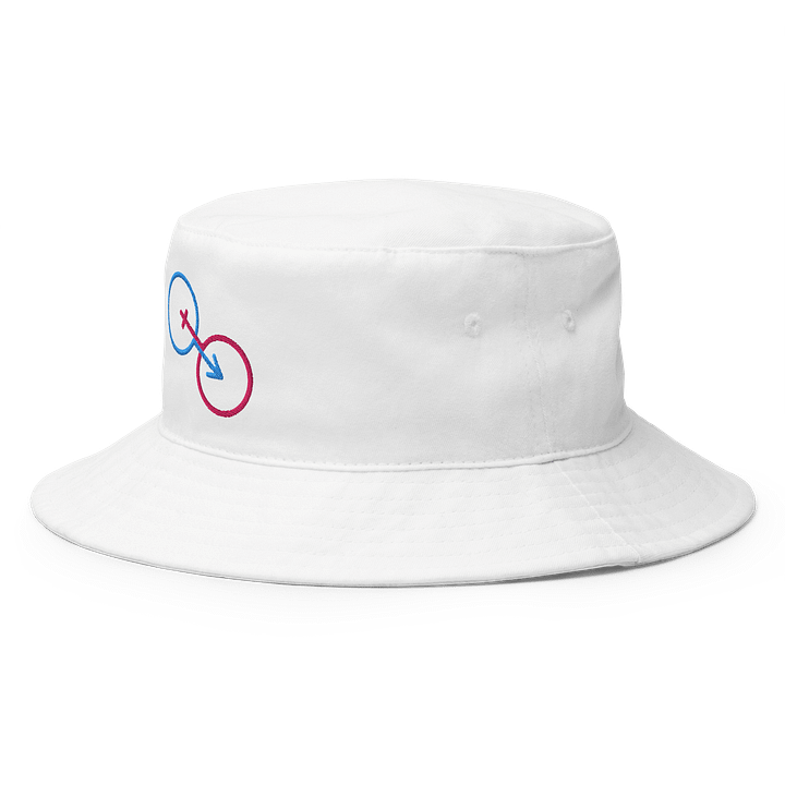 Traditional Male & Female Crossed Cotton Bucket Hat product image (2)