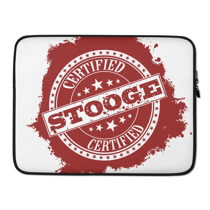 Certified Stooge - Laptop Sleeve product image (2)