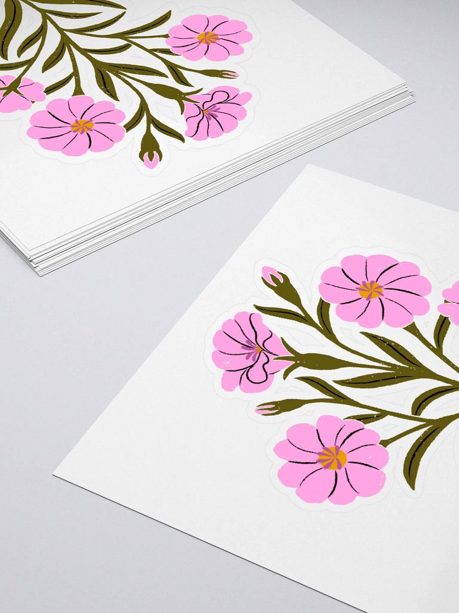 Corncockle Bouquet - Sticker product image (4)