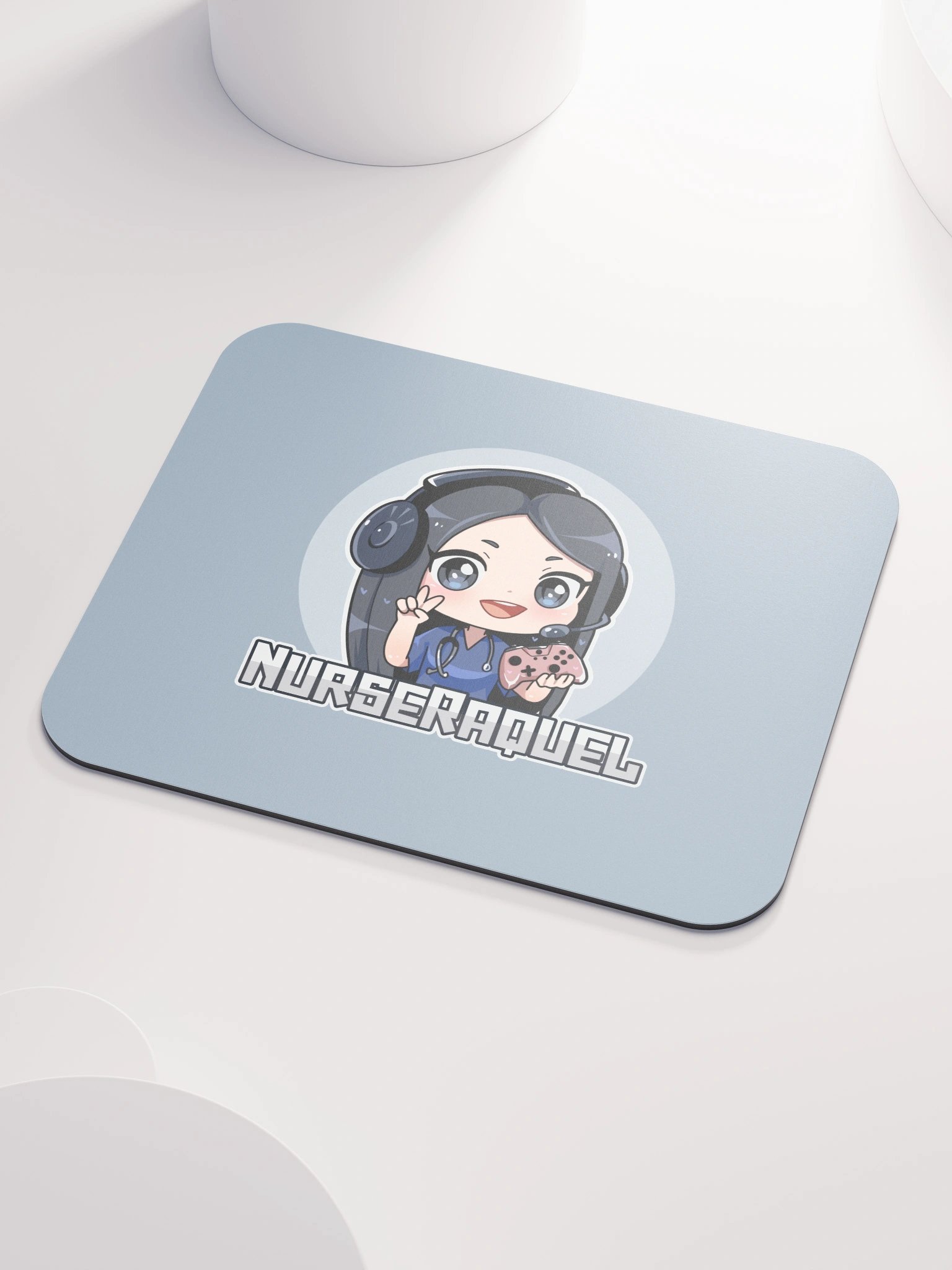 nurseraquel logo mouse pad product image (3)