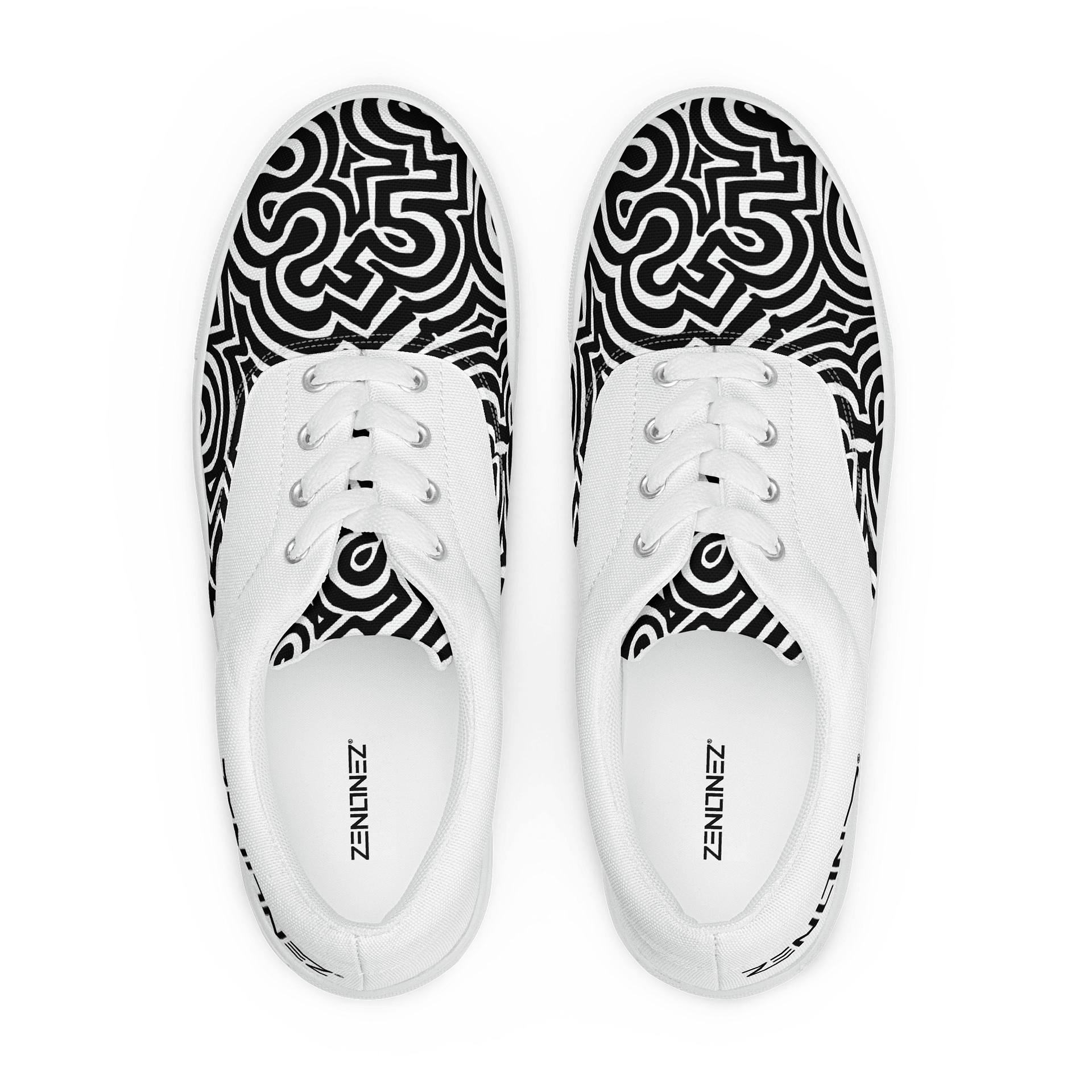 Optical Allusion Men´s Lace-Up Canvas product image (1)