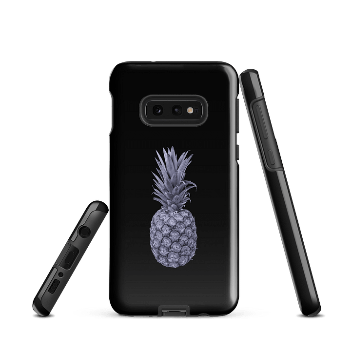 Black Monochrome Pineapple Samsung® Tough Case product image (3)