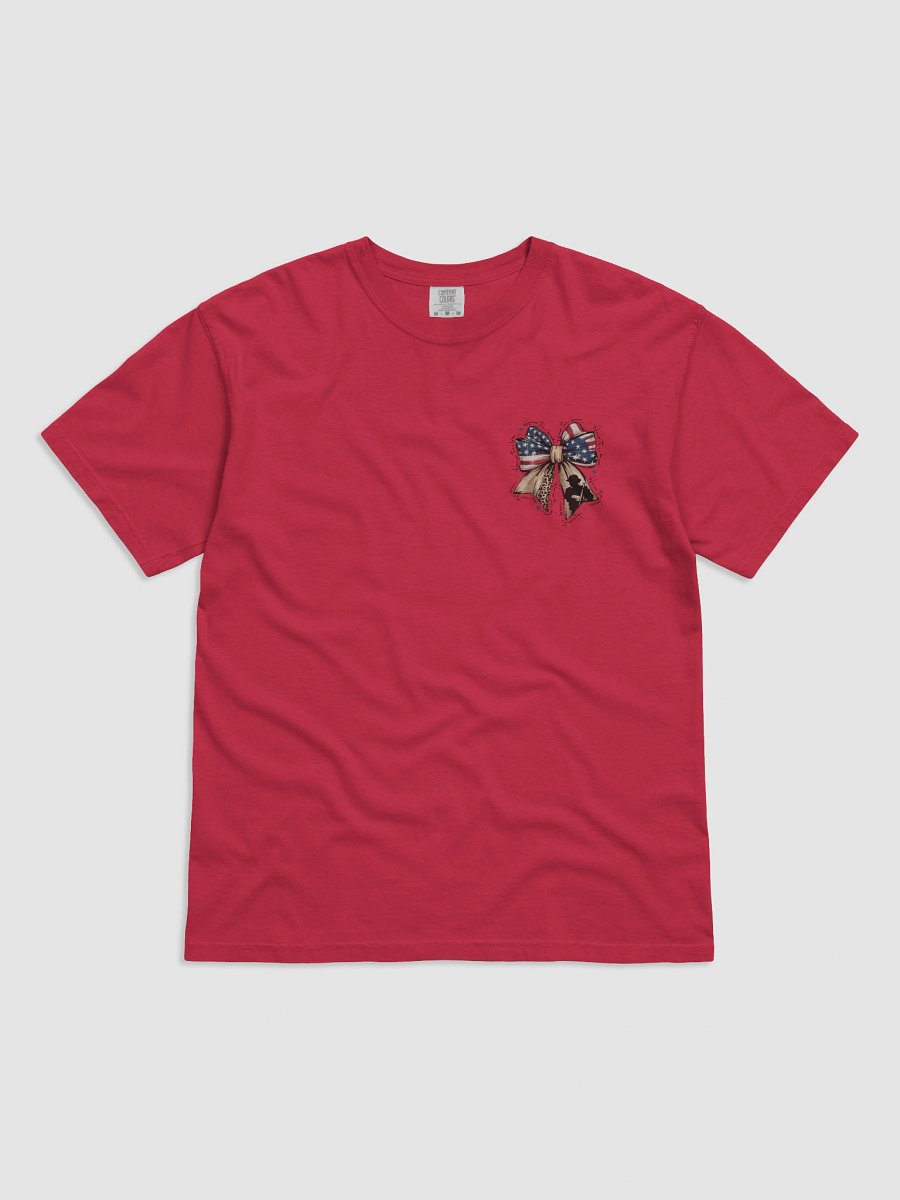 Patriotic Soldier Bow T-Shirt product image (10)