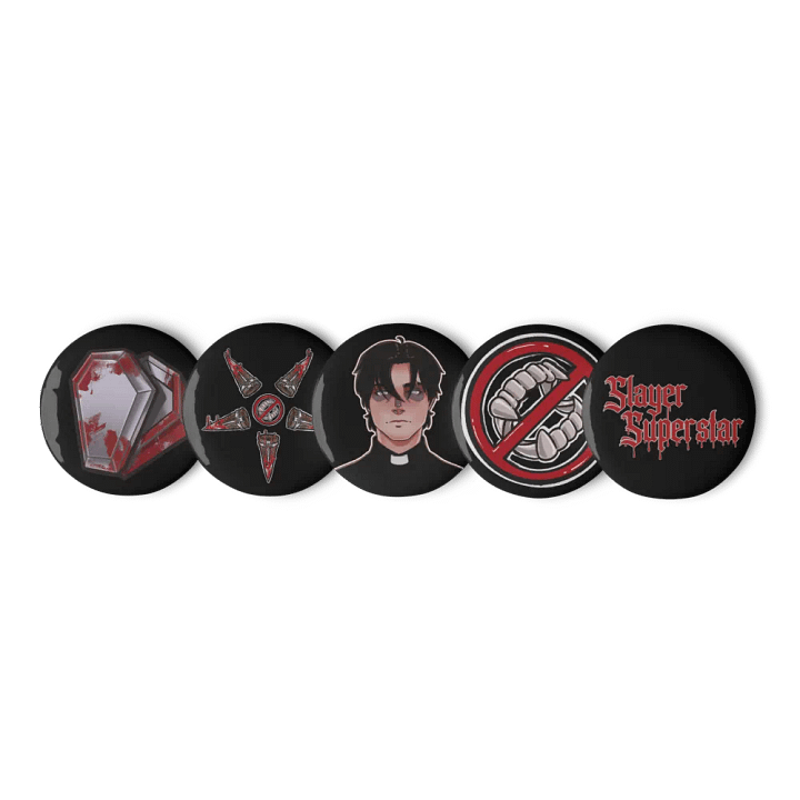 Slayer Superstar Badges product image (1)