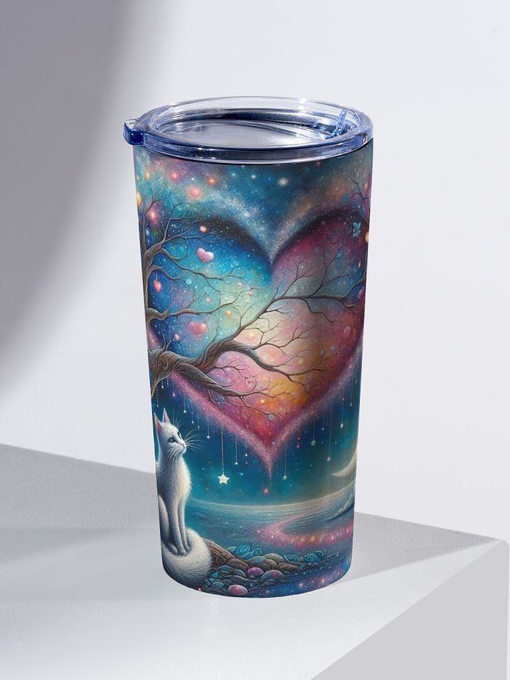 Enchanted Cat 20oz Stainless Steel Tumbler product image (1)