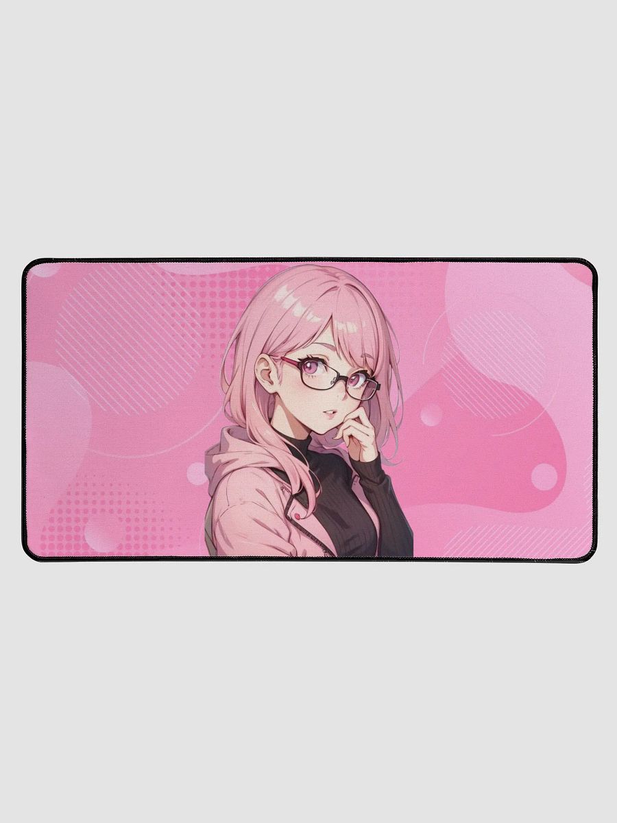 (PINK WAIFU) K Desk Mat 15.5" x 31.5" product image (1)