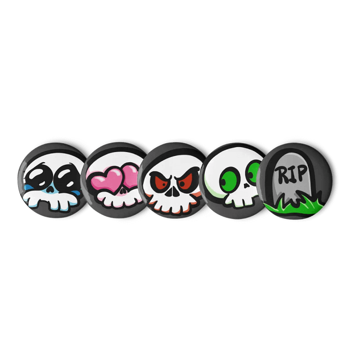 Skull Sisters Pins product image (2)