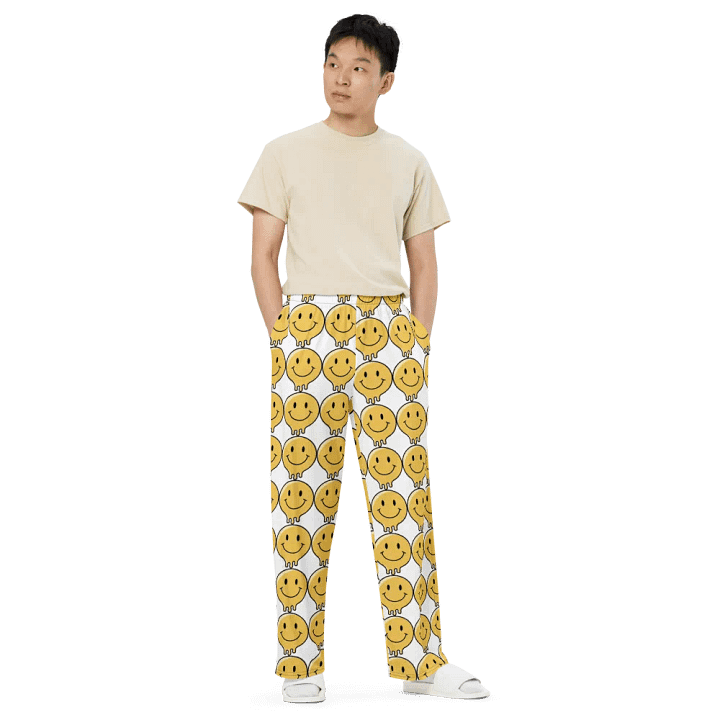 All-Over Print Unisex Wide-Leg Pants product image (2)