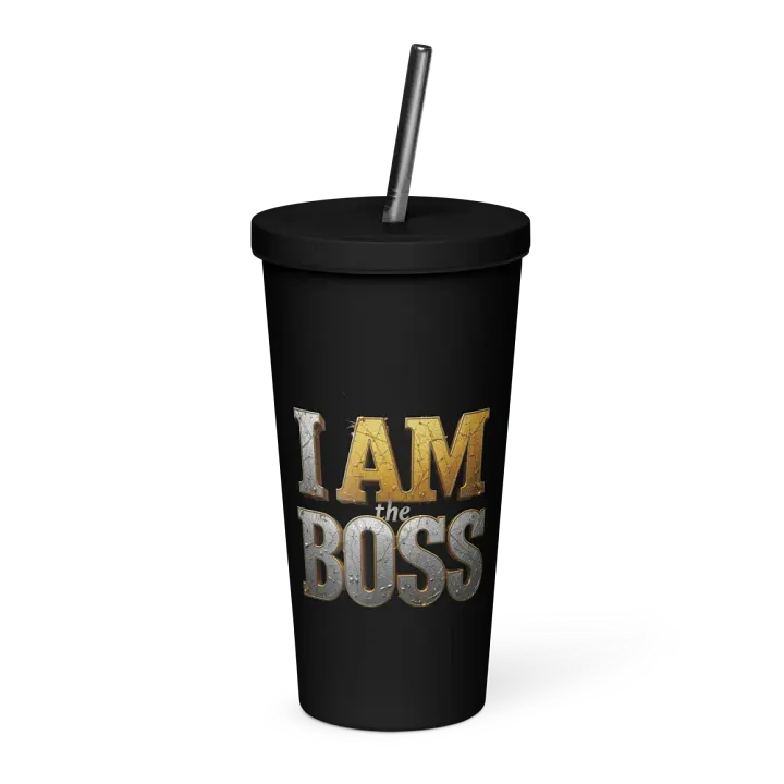 I AM the BOSS Insulated Tumbler product image (1)