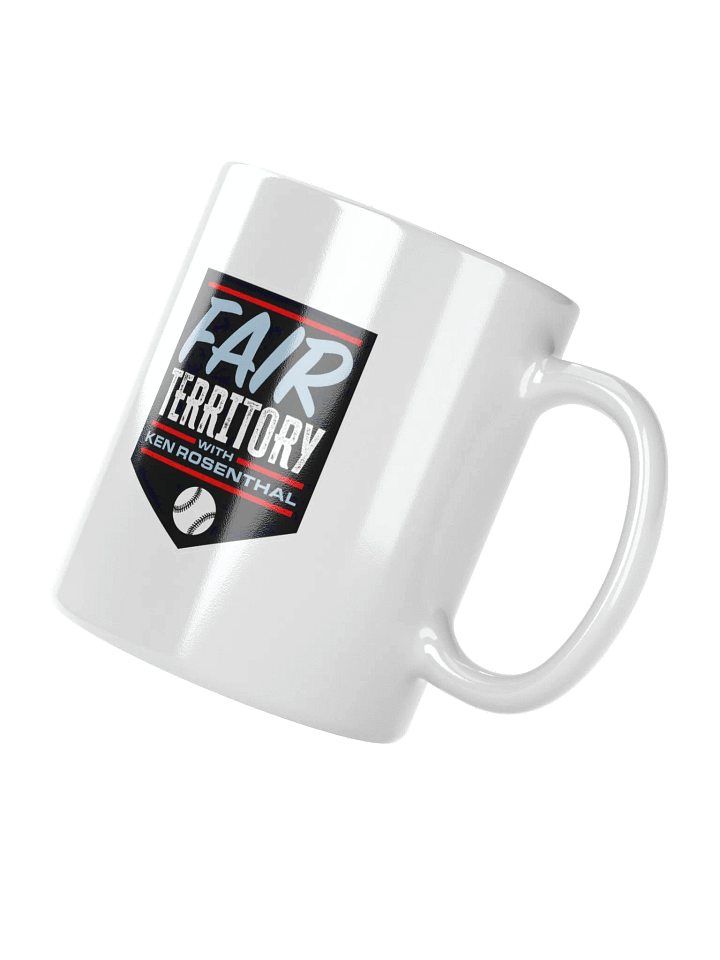 Fair Territory with Ken Rosenthal Glossy White Mug product image (2)