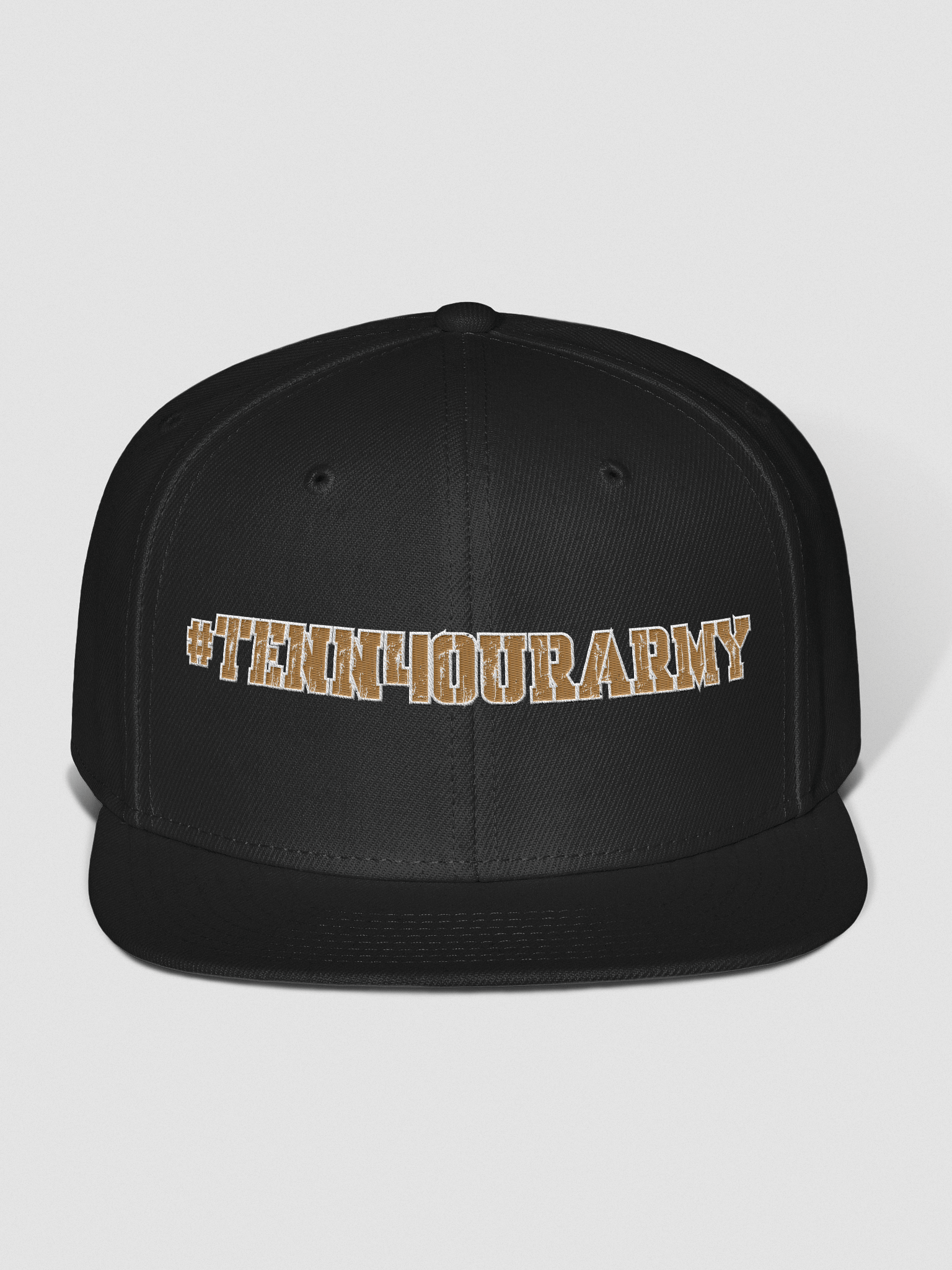 #TENN4OURARMY Tan (EMBROIDERED) SNAPBACK CAP product image (2)