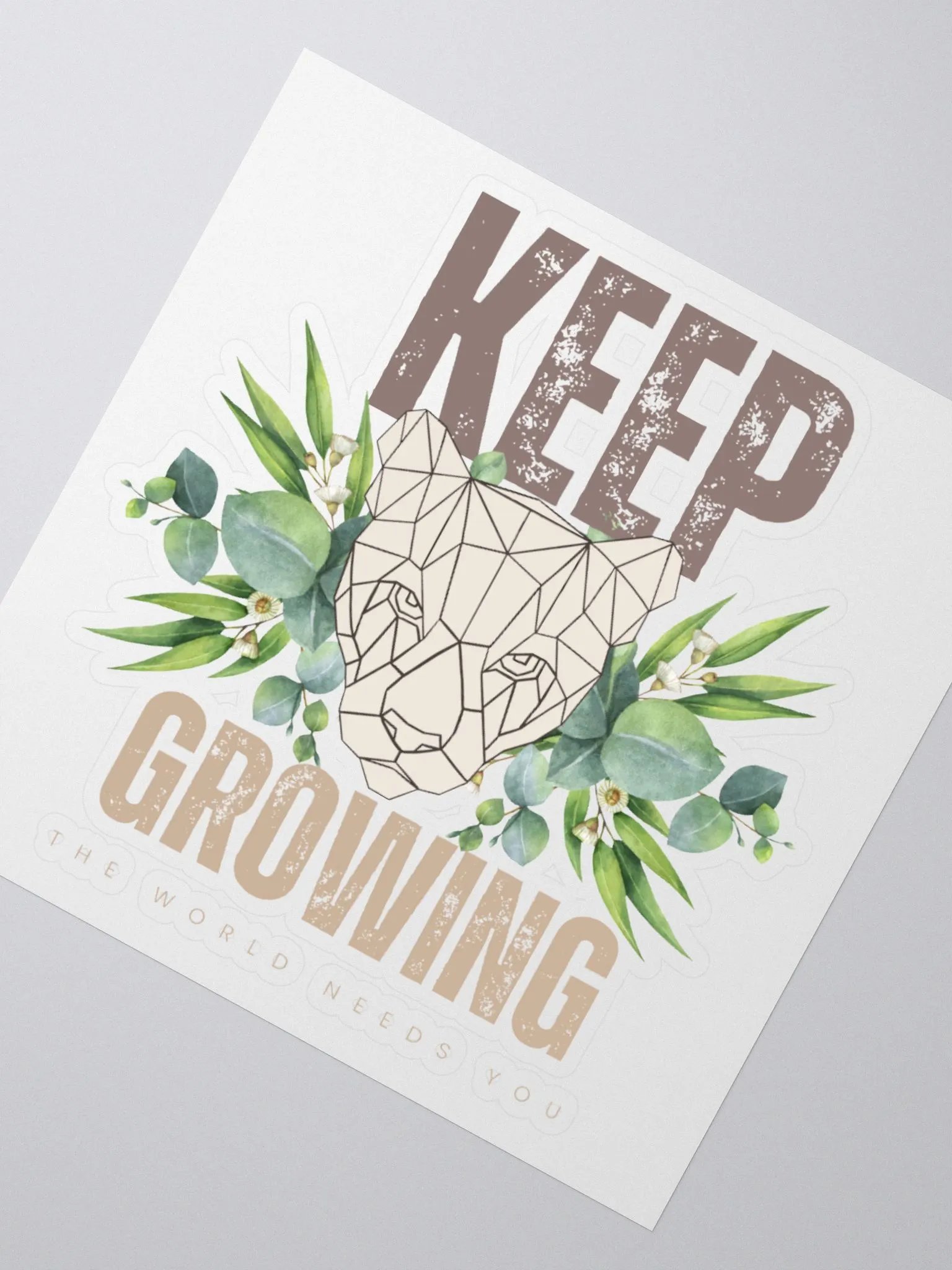 Keep Growing Sticker product image (5)