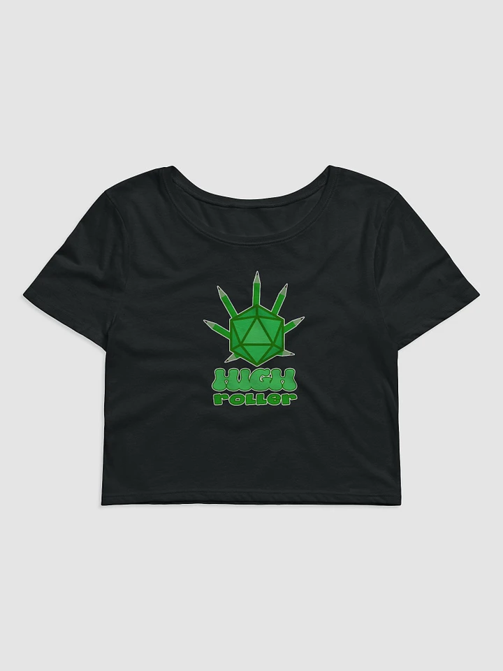 High Roller TTRPG Women's Crop Tee product image (1)