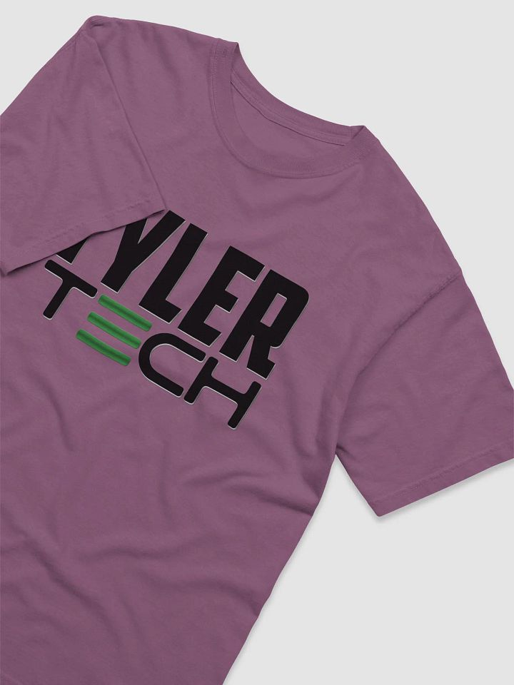 Tech Logo Comfort Tee black font product image (10)