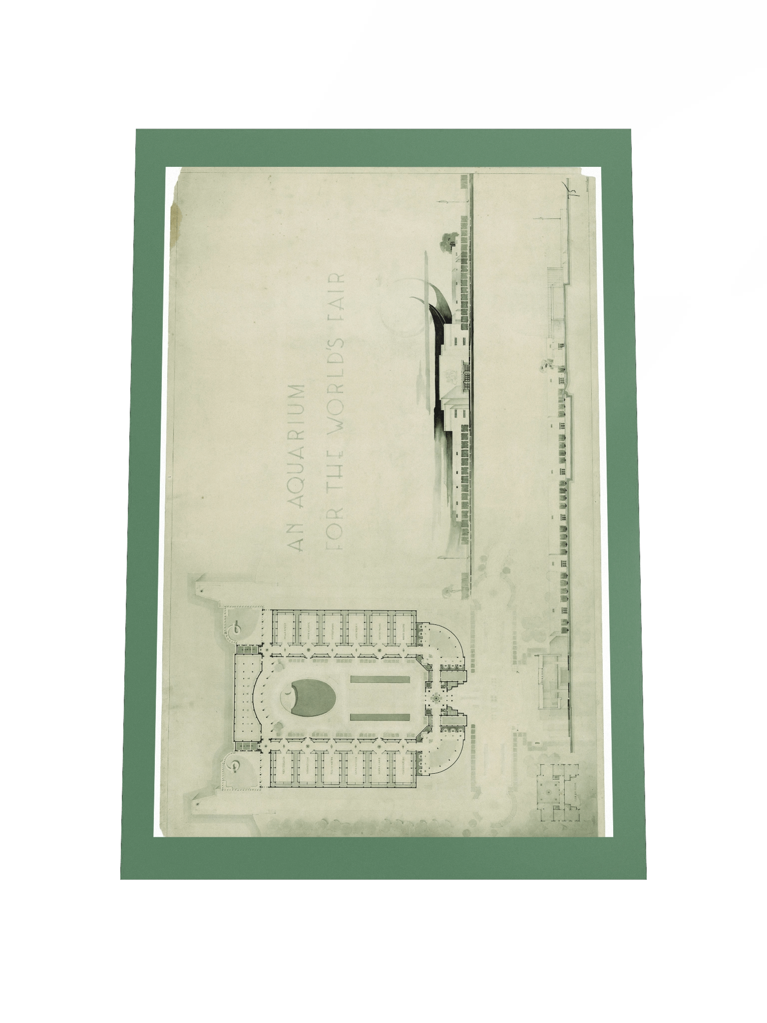 AN AQUARIUM FOR THE WORLD'S FAIR (20x30) product image (4)