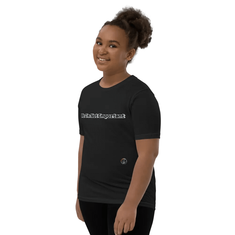 My Dad will kick your ass - Youth Short Sleeve T-Shirt - Mr I'm Not Important product image (11)
