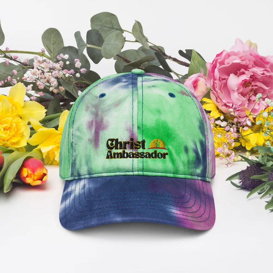 Christ Ambassador - Tie-Dye Dad Hat product image (4)