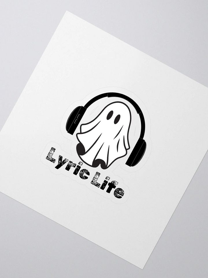 Boo-tiful Ghost Kiss Cut Stickers product image (2)