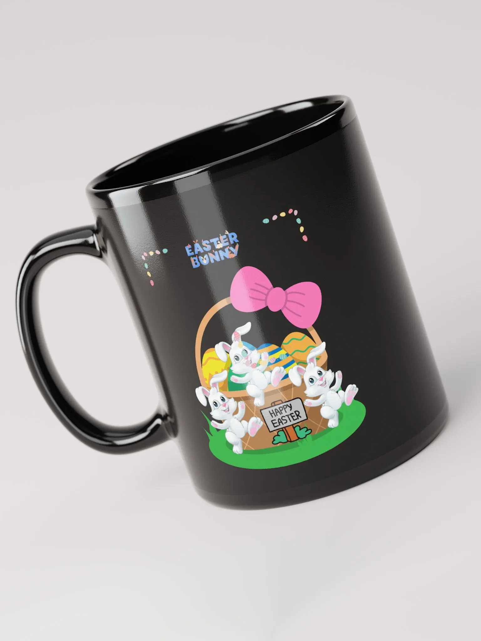 Easter Bunnies Eggs in a Basket Delight Mug product image (3)