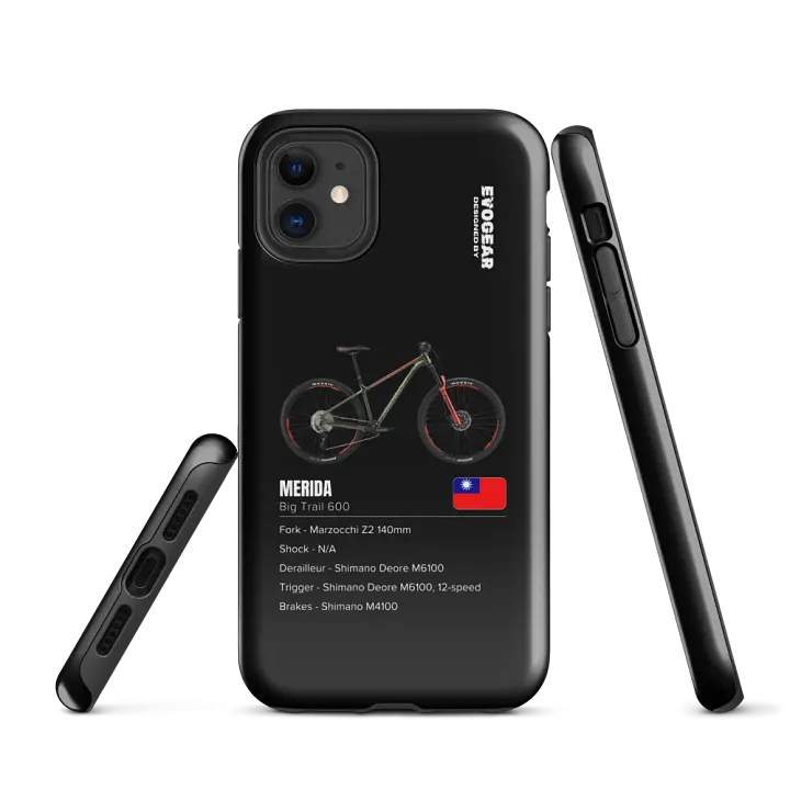 Black Merida Big Trail 600 iPhone Case product image (1)