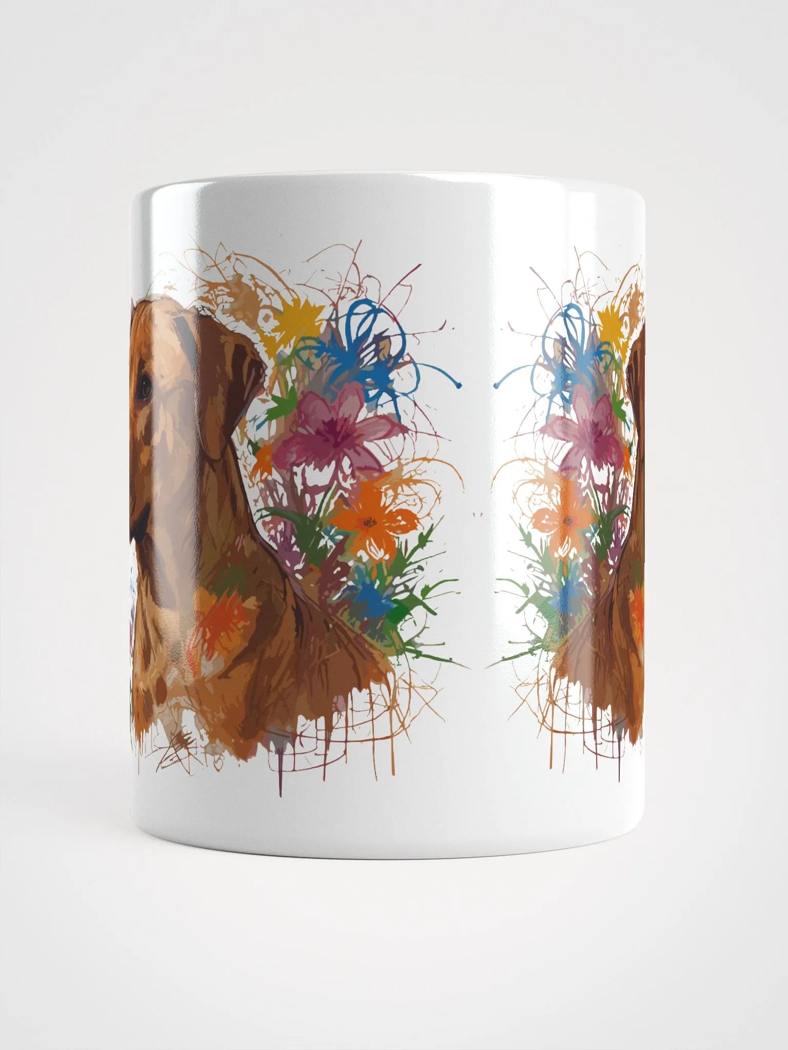 Scribbles Rhodesian Ridgeback 5 , Mug product image (9)