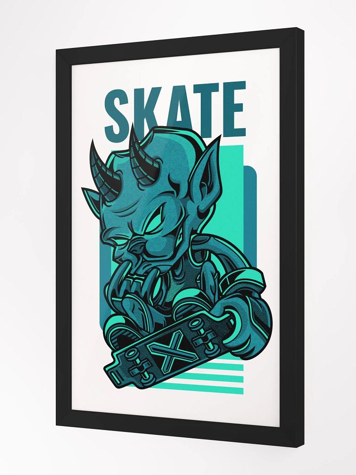 Skate Framed High-Quality Matte Poster product image (16)