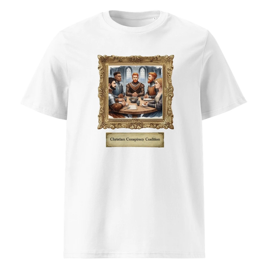 Christian Conspiracy Coalition (Logo) - Organic Cotton Short Sleeve T-Shirt product image (1)