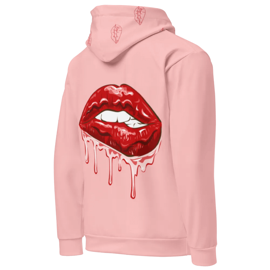 Orm Kornnaphat Lips Unisex Hoodie (Pink) product image (5)