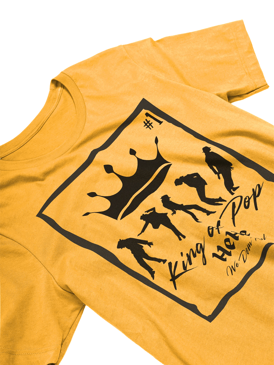 King of Pop T-shirt product image (33)