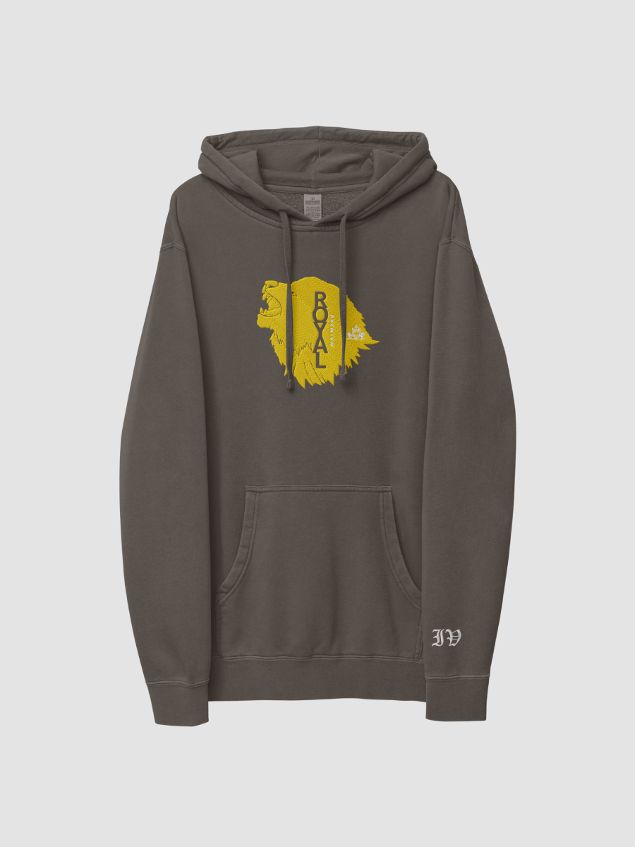 VictorIvyic Royal Premium Pigment Dyed Embroidered Hoodie product image (1)