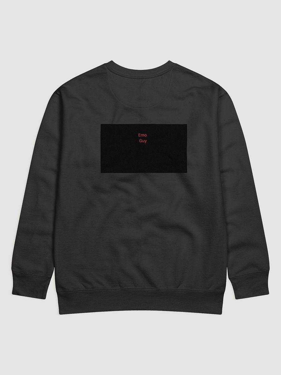 Emo Guy Red Text Premium Sweatshirt product image (2)
